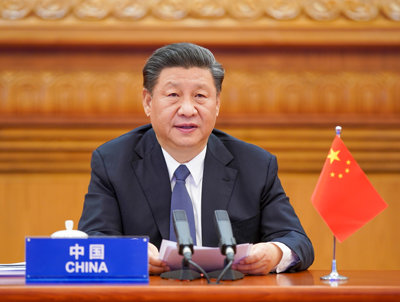 3月26日，國家主席習近平在北京出席二十國集團領導人應對新冠肺炎特別峰會并發表題為《攜手抗疫 共克時艱》的重要講話。